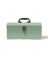 HEMA Gereedschapskist 18x41x19 metaal groen