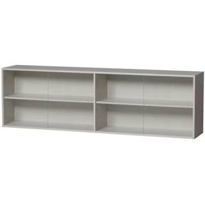 Basiclabel Klink Muurkast - Grenen - Mist - 60x200x35