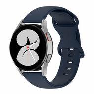 Solid color sportband - Donkerblauw - Samsung Galaxy watch 7 / Galaxy Watch FE - 40mm & 44mm Solid color sportband - Donkerblauw - Samsung Galaxy watch 7 / Galaxy Watch FE - 40mm & 44mm