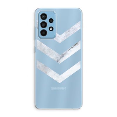 Marmeren pijlen: Samsung Galaxy A52 Transparant Hoesje
