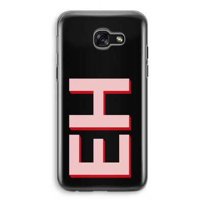 Monogram: Samsung Galaxy A5 (2017) Transparant Hoesje