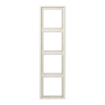 Jung LS990 afdekraam 4-voudig creme