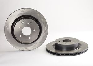 Remschijf COATED DISC LINE BREMBO, Remschijftype: Binnen geventileerd, u.a. für Nissan