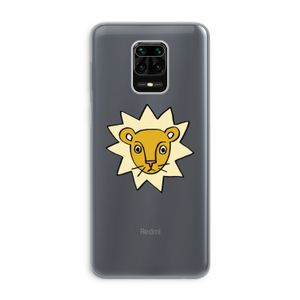 Kleine leeuw: Xiaomi Redmi Note 9 Pro Transparant Hoesje