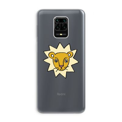 Kleine leeuw: Xiaomi Redmi Note 9 Pro Transparant Hoesje