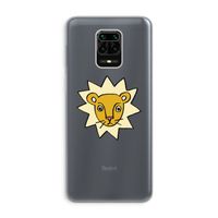 Kleine leeuw: Xiaomi Redmi Note 9 Pro Transparant Hoesje