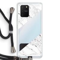 Biggest stripe: Samsung Galaxy S10 Lite Transparant Hoesje met koord