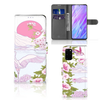 Samsung Galaxy S20 Plus Telefoonhoesje met Pasjes Bird Standing - thumbnail