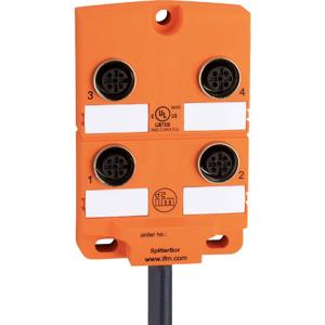 ifm Electronic EBC025 Sensor/actuator verdeler en adapter Aantal polen (sensoren): 5 10 m 1 stuk(s)