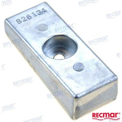 ANODOS DE ZINC Y COJINETES - Mercruiser REC826134Q - ANODO ZINC