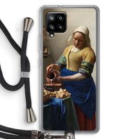 The Milkmaid: Samsung Galaxy A42 5G Transparant Hoesje met koord