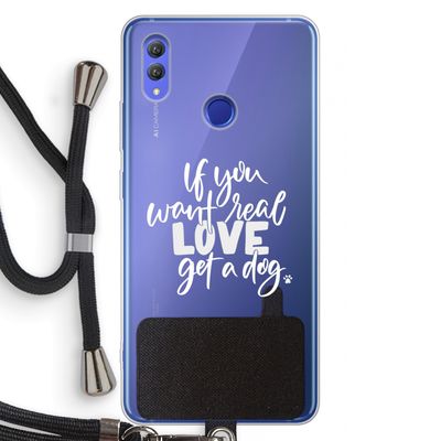 Partner in crime: Honor Note 10 Transparant Hoesje met koord