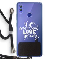 Partner in crime: Honor Note 10 Transparant Hoesje met koord