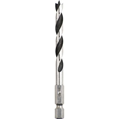 Houtspiraalboor met zeskanthouder 1/4", 6mm Boren