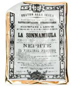 Fornasetti assiette La Sonnambula - Noir - thumbnail