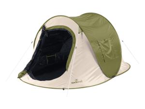 Rocktrail Pop-up-campingtent (Groen/beige)