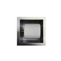 Inbouw Toiletrolhouder Sanilux Jali RVS - thumbnail