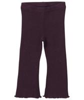 flared fit rib broek