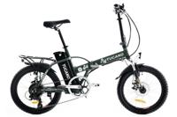 Tucano De Luxe Elektrische Vouwfiets - Groen