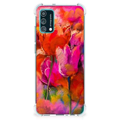 Back Cover Samsung Galaxy M02s | A02s Tulips Back Cover Samsung Galaxy M02s | A02s Tulips