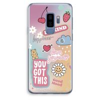 Positivity: Samsung Galaxy S9 Plus Transparant Hoesje