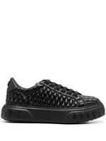 Casadei baskets Off Road Dome en cuir - Noir