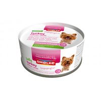 Smølke Soft Paté kalkoen hondenvoer 2 x (24 x 125 g)