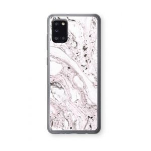 Mengelmoes: Samsung Galaxy A31 Transparant Hoesje
