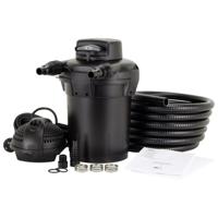 Pontec PondoPress Set 5000 UV-C Drukfilter - Vijverset 5000L met Pomp, Bio-Mechanisch Filter