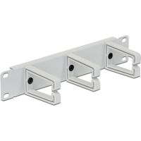 10" Cable Management Panel grey Kabelmanagement