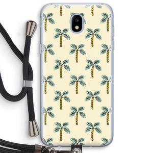 Paradise: Samsung Galaxy J5 (2017) Transparant Hoesje met koord
