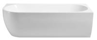Wiesbaden Corner rechts acryl hoekbad 180x80 wit