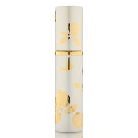 Luxe Mini Parfum Flesje - Navulbaar - 10 ml - Reisflesje - Parfumverstuiver - Zilver / Goud