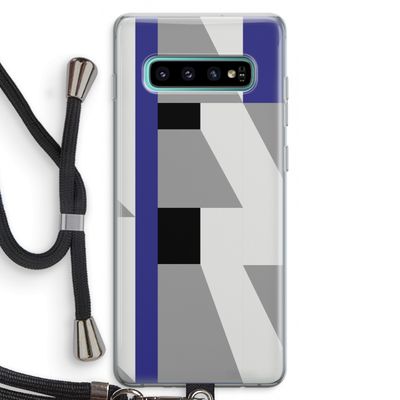 Gestalte 2: Samsung Galaxy S10 Plus Transparant Hoesje met koord