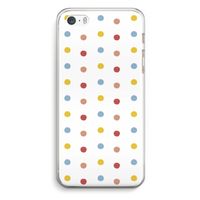 Bollen: iPhone 5 / 5S / SE Transparant Hoesje Bollen: iPhone 5 / 5S / SE Transparant Hoesje