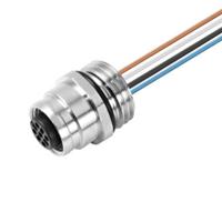 Weidmüller 1836910000 Sensor/actuator steekconnector M16 Aantal polen: 5 Bus, inbouw 1 stuk(s)