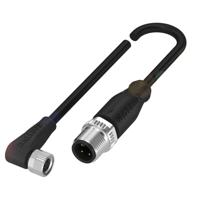 BALLUFF BCC03K9 Distributieleiding M8 x 1 Aantal polen (sensoren): 4 1.00 m 1 stuk(s)