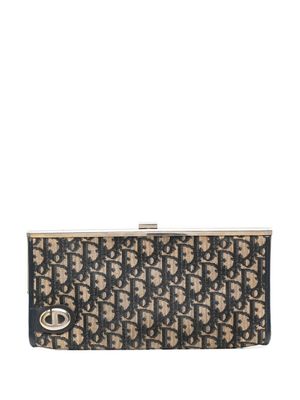 Christian Dior Pre-Owned pochette à motif Trotter (années 1970) - Tons neutres