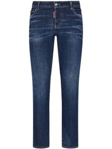 DSQUARED2 jean slim à taille basse - Bleu