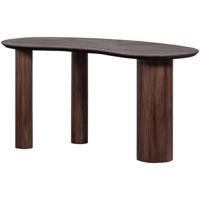 WOOOD Organisch Bureau/Sidetable 'Sun' Teakhout, 150cm