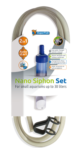 Superfish Nano Syphon Set - Efficiënte Aquariumwater Ververser voor Kleine Aquaria