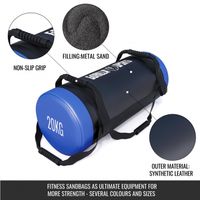 Gorilla Sports Sandbag 20 kg - Weightbag - Powerbag - Gewichtszak - thumbnail