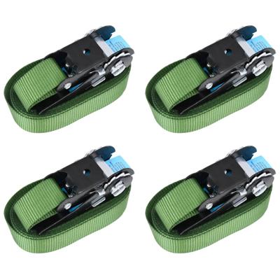 Spanbanden 4 st 800 daN 6 m groen