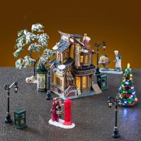 Kerstdorpminiatuur Lucy's Chocolate Shop Set 23x35x23 cm - Lemax