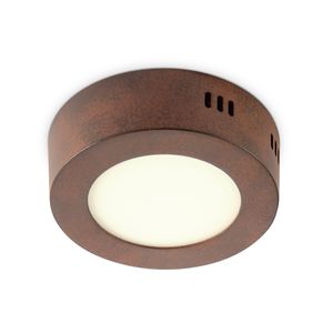 Light depot - LED plafondlamp Ska 12 - roest - Outlet