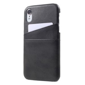 Casecentive Leren Wallet back case iPhone XR zwart - 8720153790260