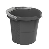 Rotho Daily Emmer met Schaalverdeling 10L Antraciet Rotho Daily Emmer met Schaalverdeling 10L Antraciet