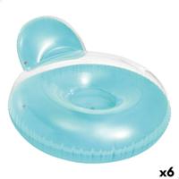 Opblaasbare Zwembadstoel Intex Cirkelvormig 137 x 122 cm