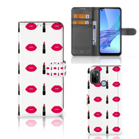 OPPO A53 | OPPO A53s Telefoon Hoesje Lipstick Kiss - thumbnail