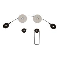 Speakerstandaard Engel AC0553E Zilverkleurig